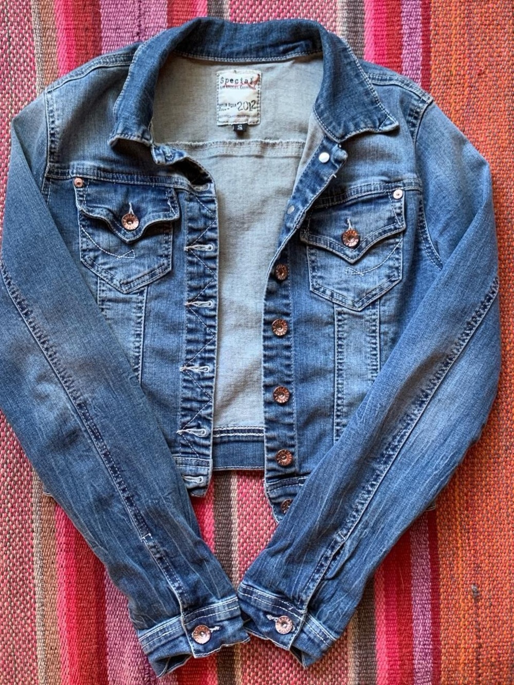 Denim Jacket - Blue Women's Jean Jacket